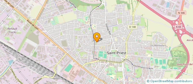 localisation de l'entreprise MONSIEUR ADEM ALI CELIK  SAINT-PRIEST