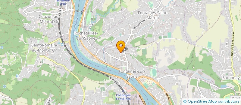 localisation de l'entreprise MONSIEUR ADEM ALTAY  FONTAINES-SUR-SAONE