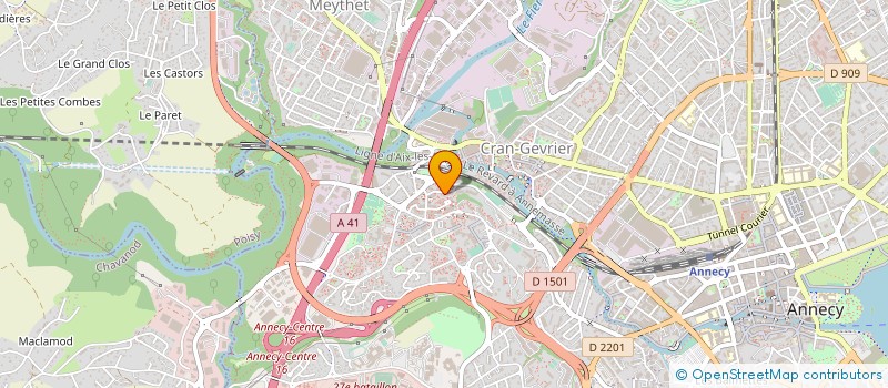 localisation de l'entreprise MONSIEUR ADEM ALTUNOK  ANNECY