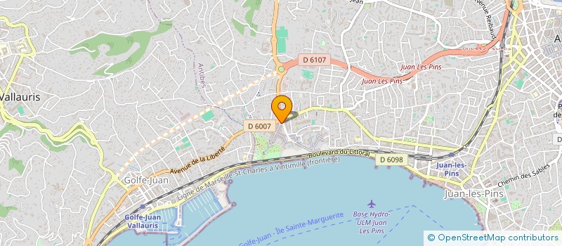 localisation de l'entreprise MONSIEUR ADEM ARAAR à ANTIBES