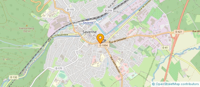 localisation de l'entreprise MONSIEUR ADEM ARZIMAN  SAVERNE