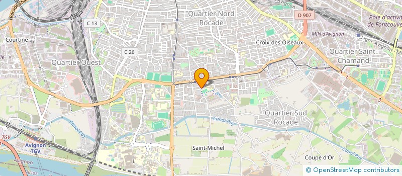 localisation de l'entreprise MONSIEUR ADEM AVCI  AVIGNON