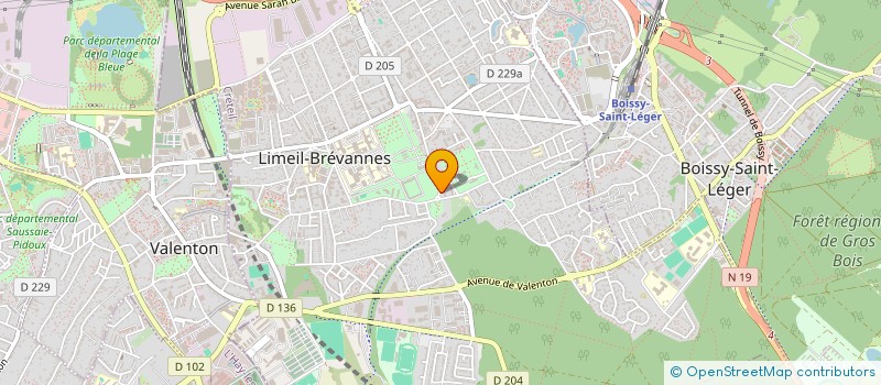 localisation de l'entreprise MONSIEUR ADEM AYADI  LIMEIL-BREVANNES