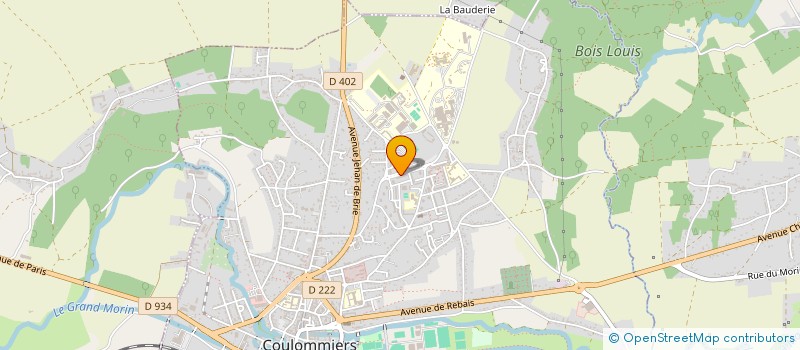localisation de l'entreprise MONSIEUR ADEM BAJRAMI à COULOMMIERS