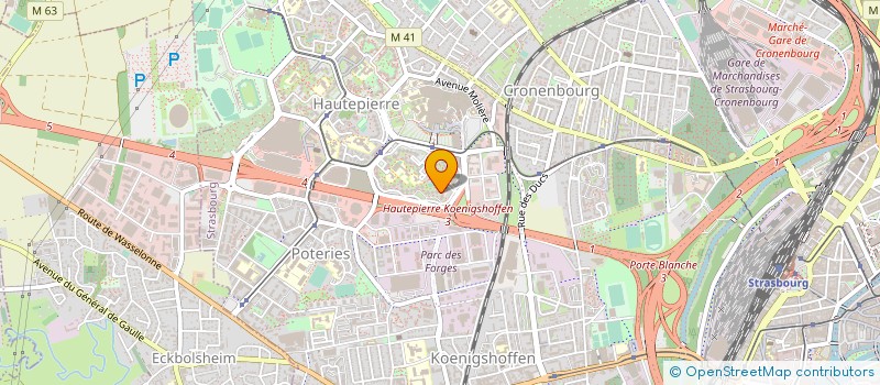 localisation de l'entreprise MONSIEUR ADEM BAYLAN  STRASBOURG