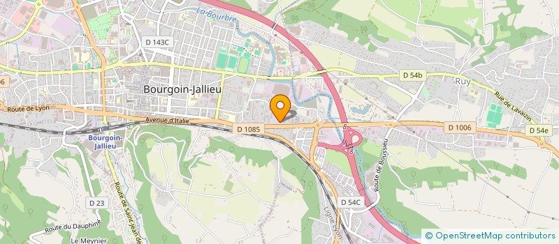 localisation de l'entreprise MONSIEUR ADEM BEN HASSEN  BOURGOIN-JALLIEU