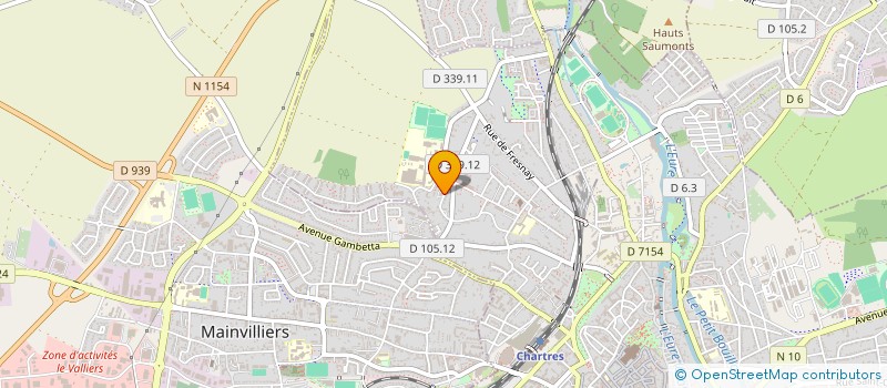 localisation de l'entreprise MONSIEUR ADEM BEN M'HAMED à CHARTRES