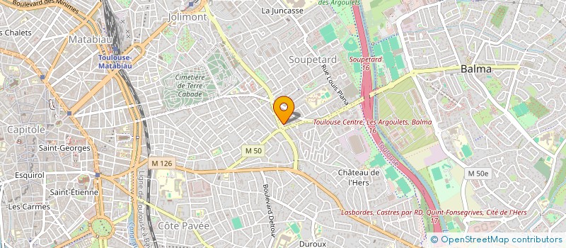 localisation de l'entreprise MONSIEUR ADEM BOLLE à TOULOUSE