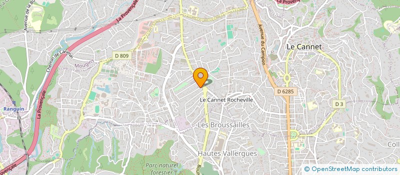 localisation de l'entreprise MONSIEUR ADEM BOSTAN à LE CANNET