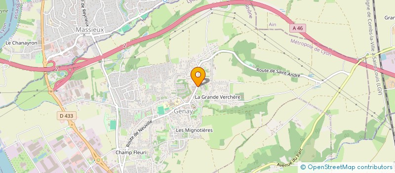 localisation de l'entreprise MONSIEUR ADEM CALMAN  GENAY