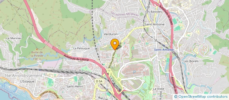 localisation de l'entreprise MONSIEUR ADEM CHAOUCHE à MARSEILLE