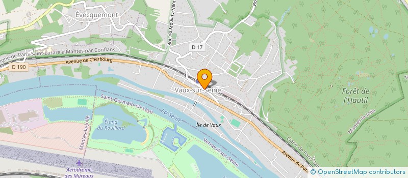 localisation de l'entreprise MONSIEUR ADEM CHARKI  VAUX-SUR-SEINE