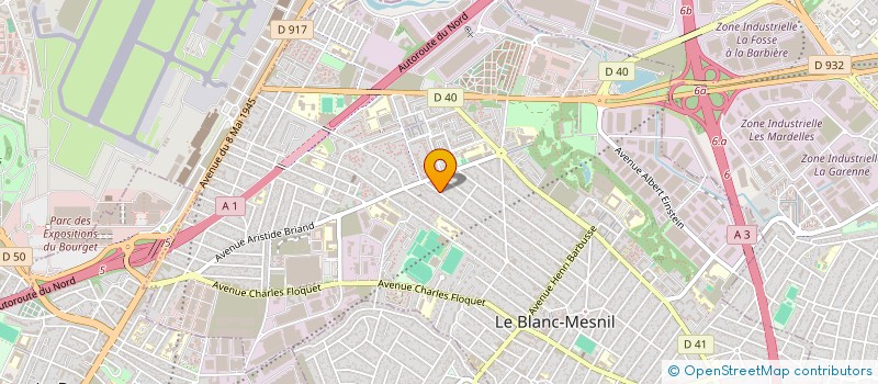 localisation de l'entreprise MONSIEUR ADEM CHENIOUR à LE BLANC-MESNIL