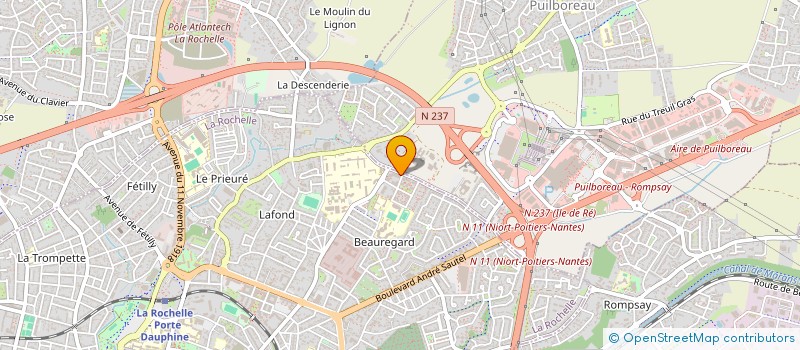 localisation de l'entreprise MONSIEUR ADEM CINAR  LA ROCHELLE