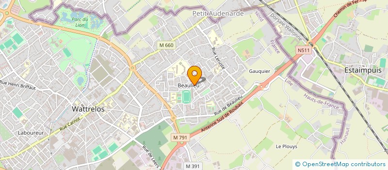 localisation de l'entreprise MONSIEUR ADEM COBAN  WATTRELOS