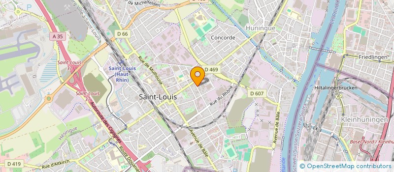 localisation de l'entreprise MONSIEUR ADEM DEMIRCI  SAINT-LOUIS