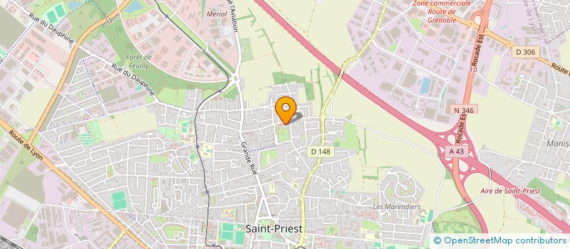 localisation de l'entreprise MONSIEUR ADEM DEMIROK  SAINT-PRIEST