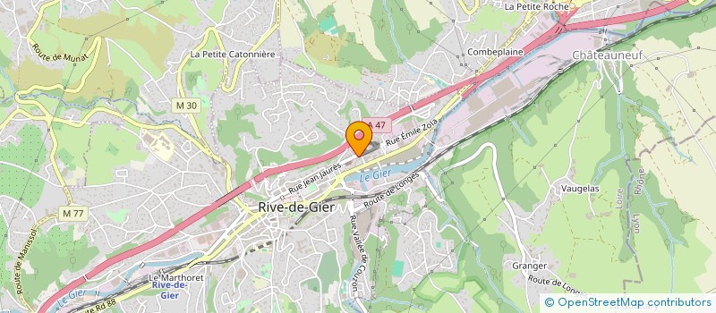 localisation de l'entreprise MONSIEUR ADEM DEMIRTAS à RIVE-DE-GIER