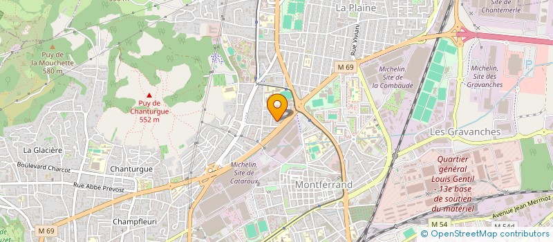 localisation de l'entreprise MONSIEUR ADEM EL QADI  CLERMONT-FERRAND