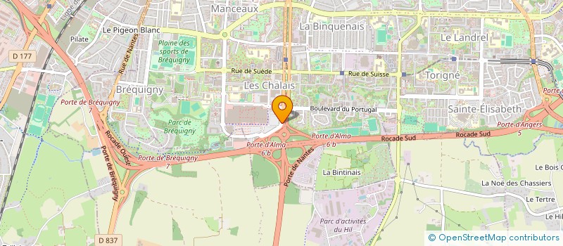 localisation de l'entreprise MONSIEUR ADEM FERJANI  RENNES