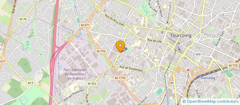 localisation de l'entreprise MONSIEUR ADEM GASHI  TOURCOING