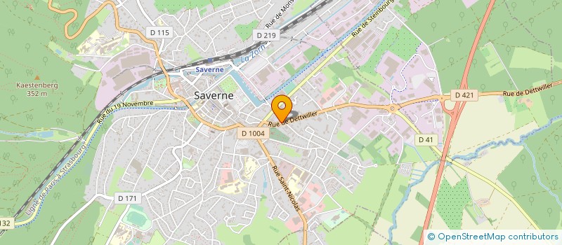 localisation de l'entreprise MONSIEUR ADEM GULTEKIN à SAVERNE