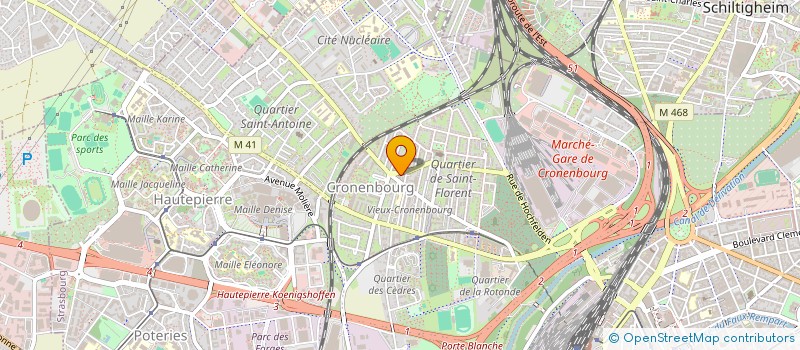 localisation de l'entreprise MONSIEUR ADEM GURSAL à STRASBOURG