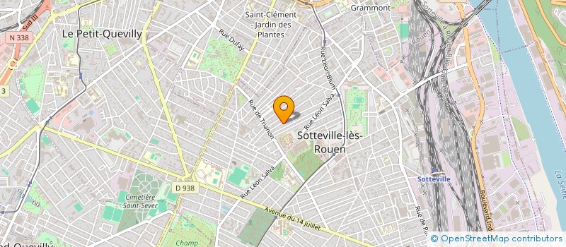 localisation de l'entreprise MONSIEUR ADEM HACEN BEY  SOTTEVILLE-LES-ROUEN