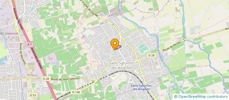 localisation de l'entreprise MONSIEUR ADEM HACIOGLU  SAINT-SATURNIN-LES-AVIGNON