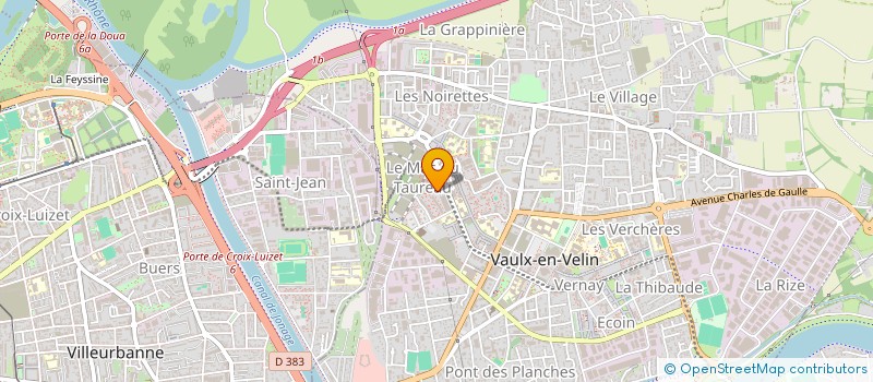 localisation de l'entreprise MONSIEUR ADEM HAJJI  VAULX-EN-VELIN