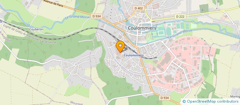 localisation de l'entreprise MONSIEUR ADEM HAZIRI à COULOMMIERS