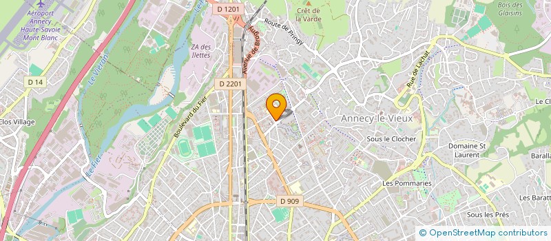 localisation de l'entreprise MONSIEUR ADEM IMERI à ANNECY