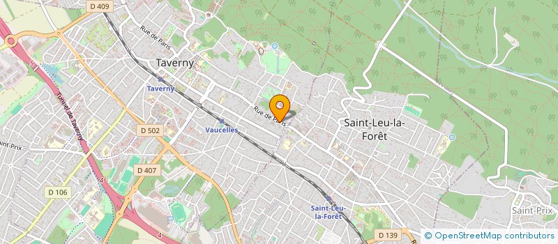 localisation de l'entreprise MONSIEUR ADEM JARTILA  TAVERNY