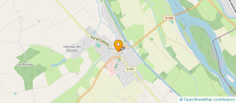 localisation de l'entreprise MONSIEUR ADEM JUSUFOV  BEAULIEU-SUR-LOIRE