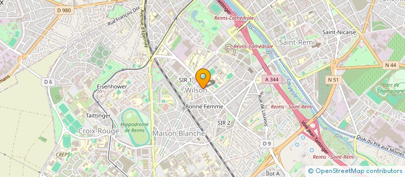 localisation de l'entreprise MONSIEUR ADEM KESKIN à REIMS