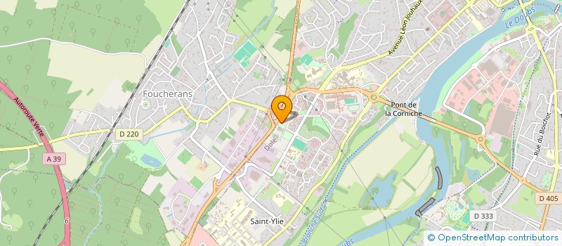 localisation de l'entreprise MONSIEUR ADEM KILIC à DOLE