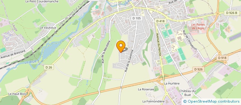 localisation de l'entreprise MONSIEUR ADEM KILIC à L'AIGLE