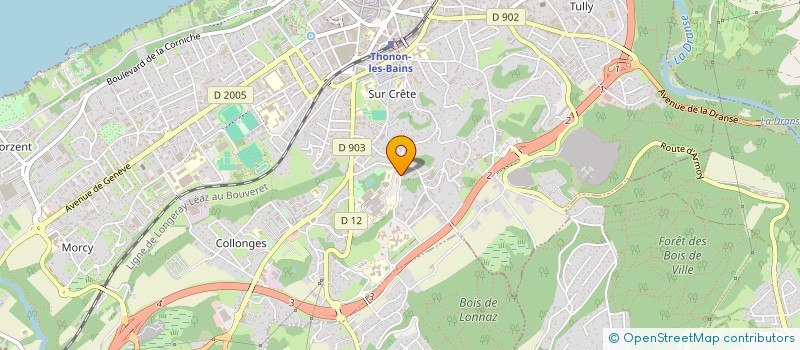 localisation de l'entreprise MONSIEUR ADEM KOCAAY à THONON-LES-BAINS