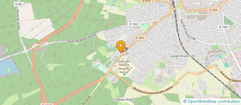 localisation de l'entreprise MONSIEUR ADEM KUYUMCU à HAGUENAU