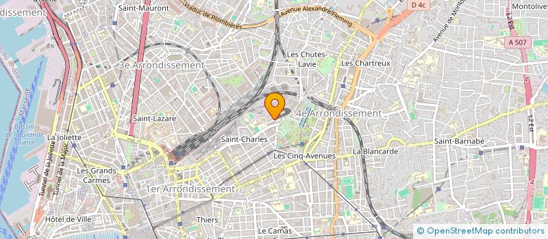 localisation de l'entreprise MONSIEUR ADEM LAKHTIB à MARSEILLE
