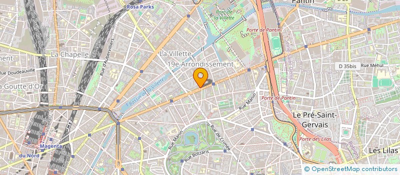localisation de l'entreprise MONSIEUR ADEM MOKRANE à PARIS