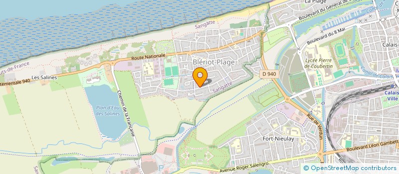 localisation de l'entreprise MONSIEUR ADEM OKYAY  SANGATTE