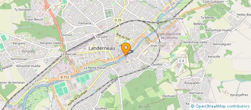 localisation de l'entreprise MONSIEUR ADEM OZ à LANDERNEAU