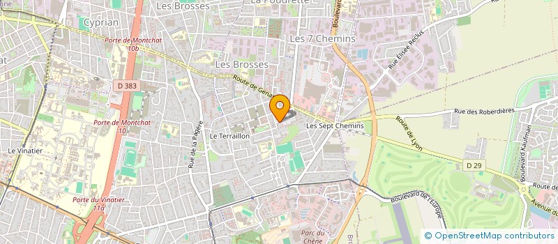 localisation de l'entreprise MONSIEUR ADEM OZTURK à BRON