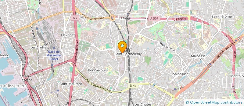 localisation de l'entreprise MONSIEUR ADEM ROUBHI à MARSEILLE