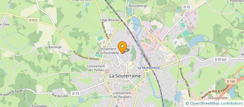localisation de l'entreprise MONSIEUR ADEM SALIHOVIC à LA SOUTERRAINE