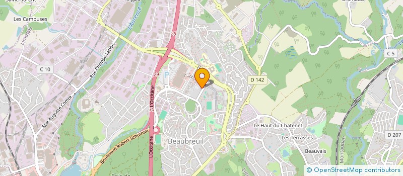 localisation de l'entreprise MONSIEUR ADEM TAHIRI à LIMOGES