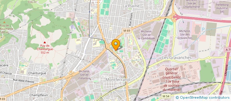 localisation de l'entreprise MONSIEUR ADEM TEKIN  CLERMONT-FERRAND