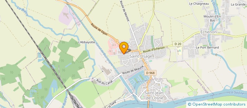 localisation de l'entreprise MONSIEUR ADEM TUNC  SAINT-USAGE