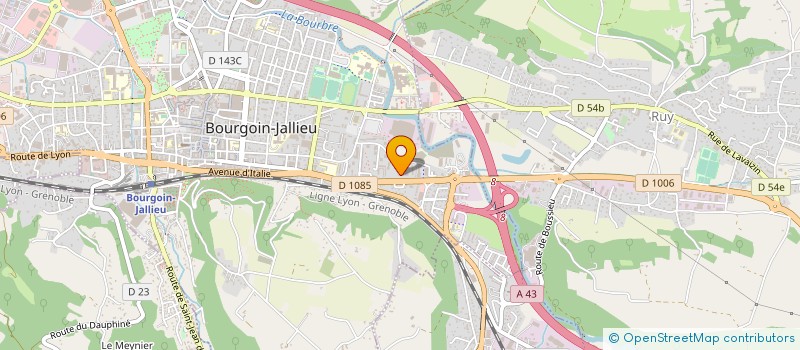 localisation de l'entreprise MONSIEUR ADEM TURAN  BOURGOIN-JALLIEU